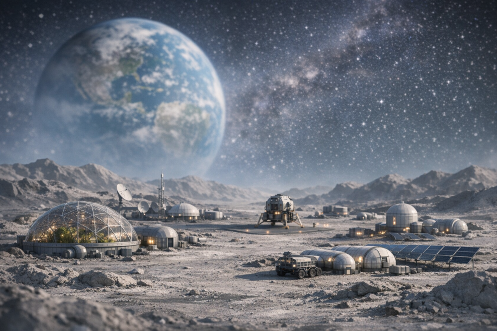 سبايس إكس: القمر أولاً قبل المريخ لإنشاء مدينة فضائية
