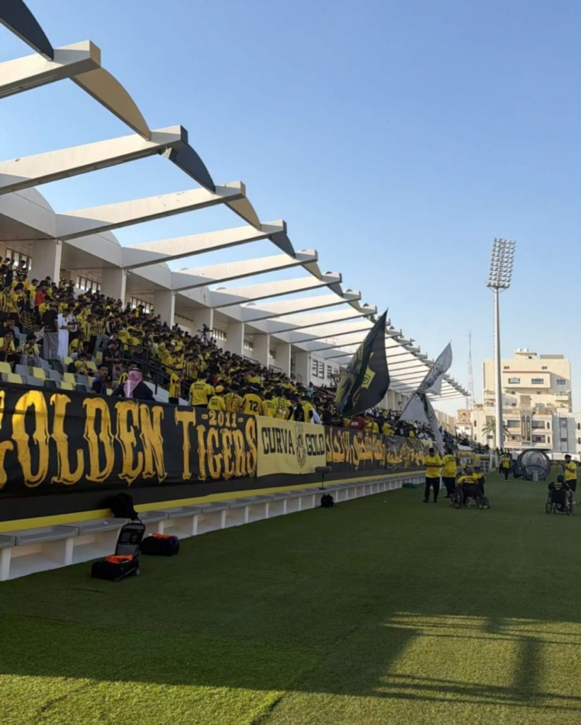 جماهير الاتحاد تدعم الفريق قبل مواجهة الغرافة بدوري أبطال آسيا