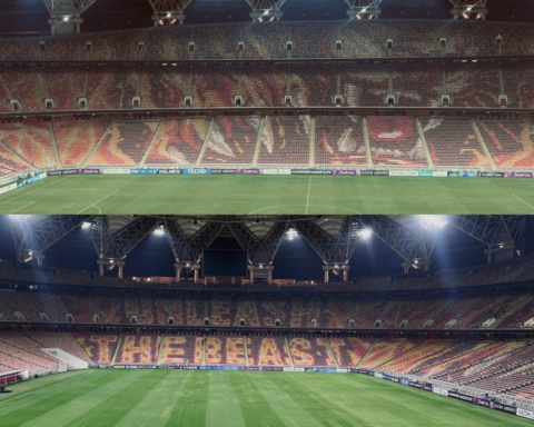 تيفو الاتحاد 'مخالب النمر' يزين مواجهة الغرافة بدوري أبطال آسيا