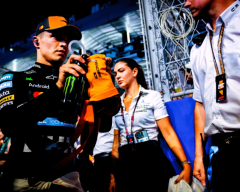 Lando Norris leads the new generation of Formula 1 drivers in the Saudi Arabian Grand Prix in Jeddah