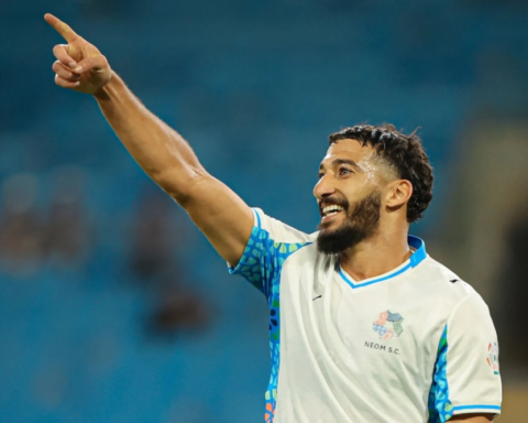 نيوم يفتقد نجمه سعيد بن رحمة أمام القادسية في دوري روشن