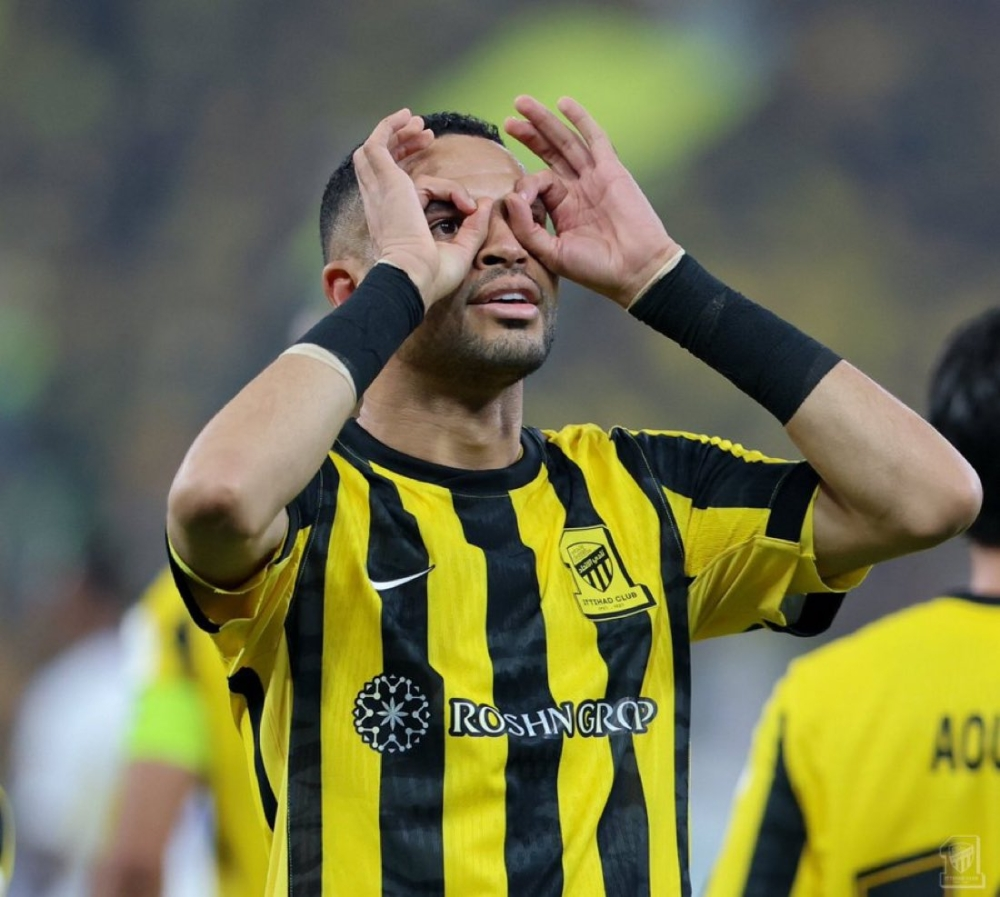 يوسف النصيري يسجل أول أهدافه مع الاتحاد ضد الغرافة آسيوياً