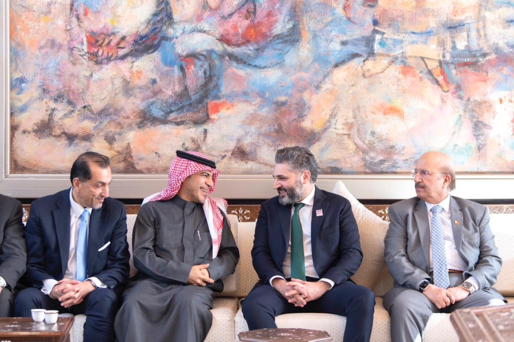 السفير السعودي يزور جناح المملكة بمعرض دمشق للكتاب 2026