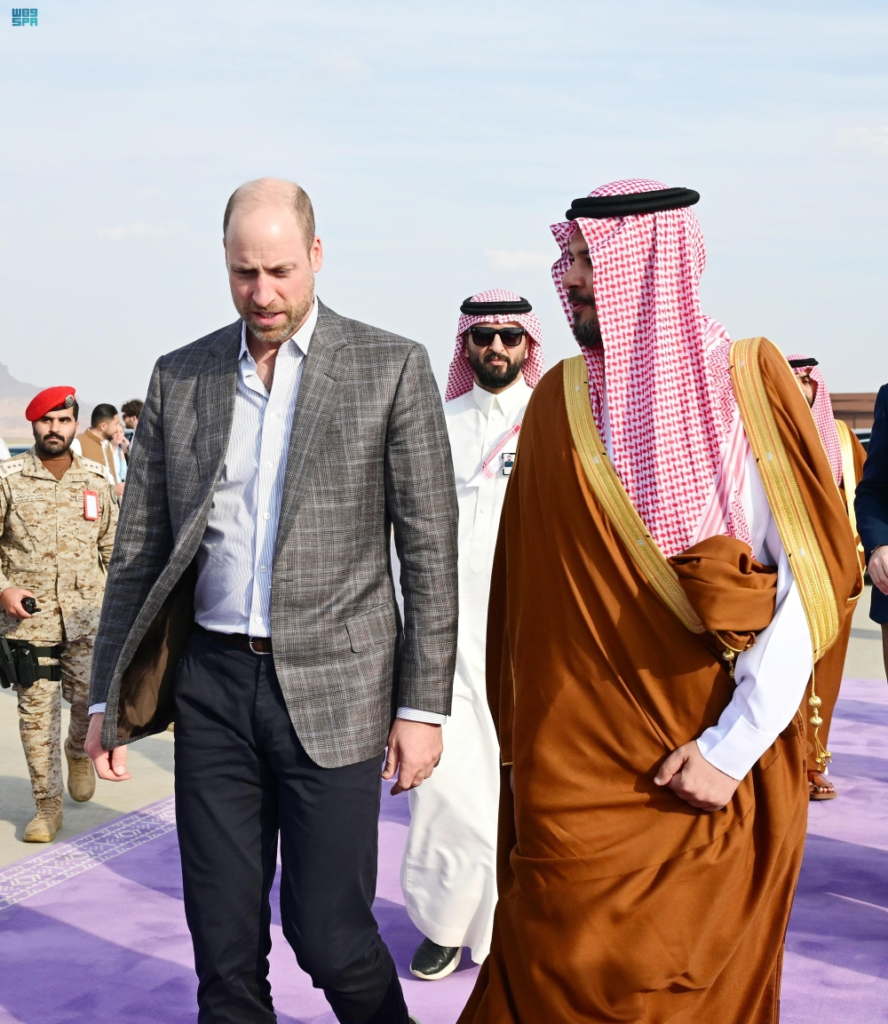 الأمير وليام يغادر العلا بعد زيارة تعزز العلاقات السعودية البريطانية