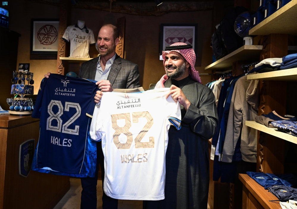 Britain's Crown Prince visits Al-Ula to promote cultural and environmental partnership