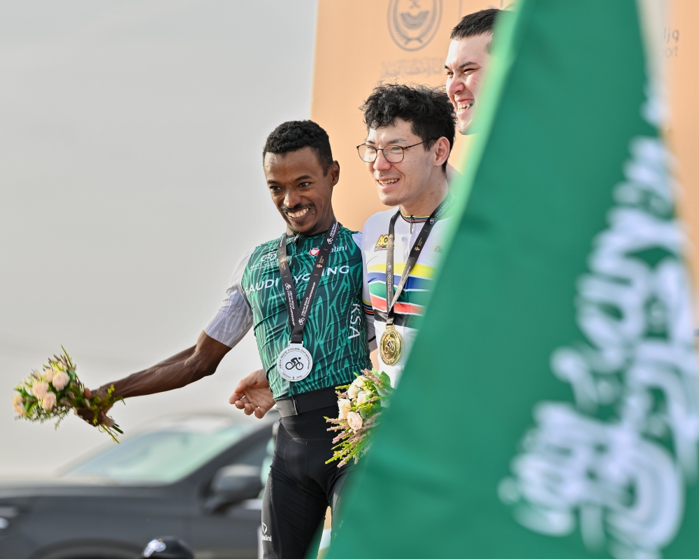 أبطال السعودية يحصدون 7 ميداليات بآسيوية الدراجات البارالمبية