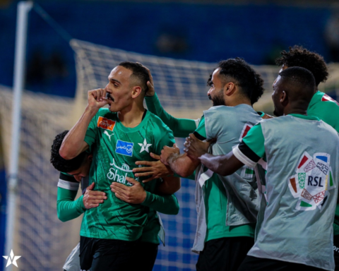 Al-Najma achieves its first historic victory in the Roshan League by defeating Al-Kholoud 2-1