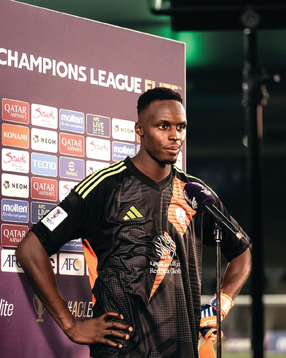 Mendy reveals his role model and his most prominent historical moments with Al Ahly