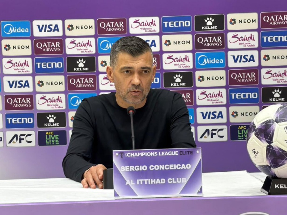 Conceição praises Al-Ittihad's performance after their victory over Al-Sadd in the AFC Champions League