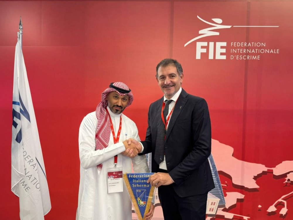 شراكة سعودية إيطالية لتطوير رياضة المبارزة | أخبار الرياضة