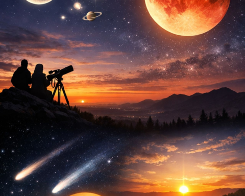 ظواهر فلكية في رمضان 2026: دليل الرصد من الاقتران إلى الخسوف