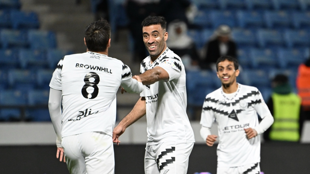 The battle for the all-time top scorer title in the Saudi League: Hamdallah chases Al-Somah