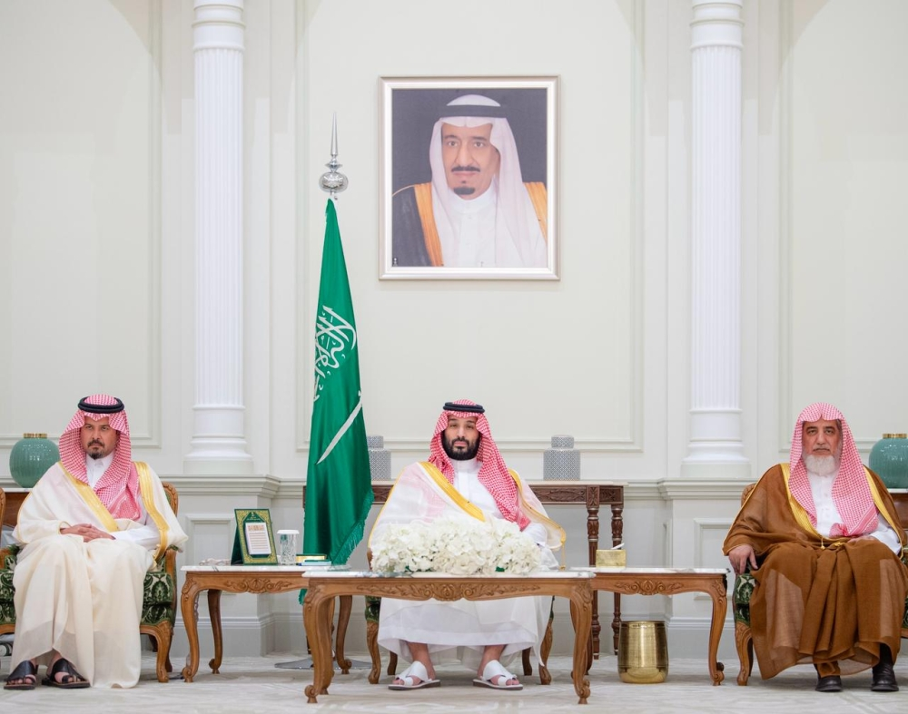 Crown Prince receives Ramadan well-wishers in Medina | Saudi Arabia News