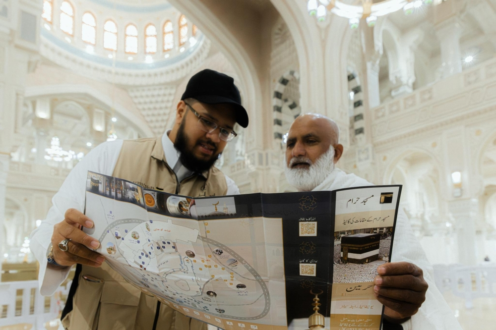 منظومة إرشادية جديدة بالحرمين لخدمة المعتمرين في رمضان