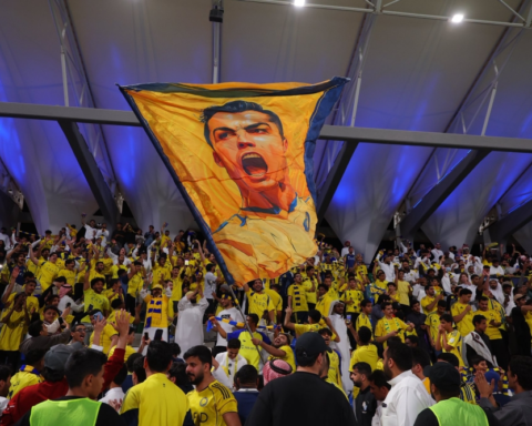 رسالة جماهير النصر للاعبين في دوري روشن قبل مباراة الحزم