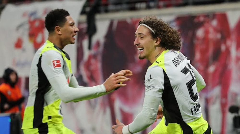 دورتموند ولايبزيغ: تعادل مثير 2-2 يحسم قمة الدوري الألماني