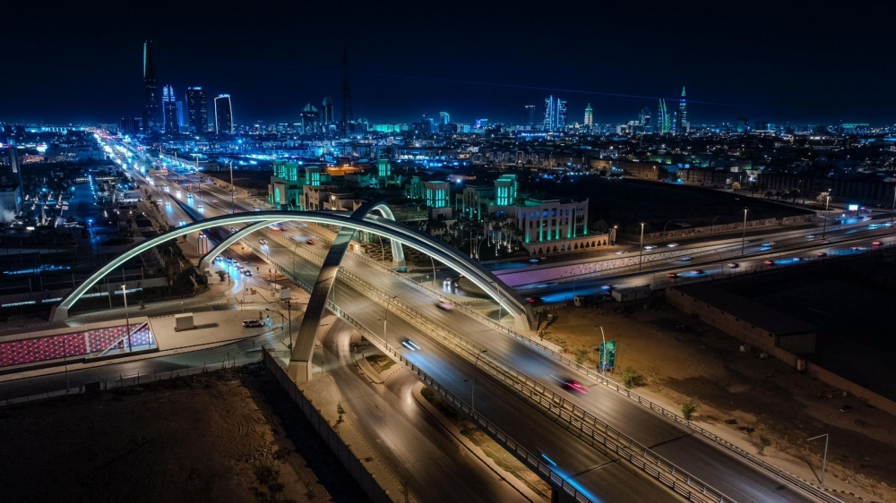 الرياض تحتفي بيوم التأسيس بإضاءة تاريخية مبهرة
