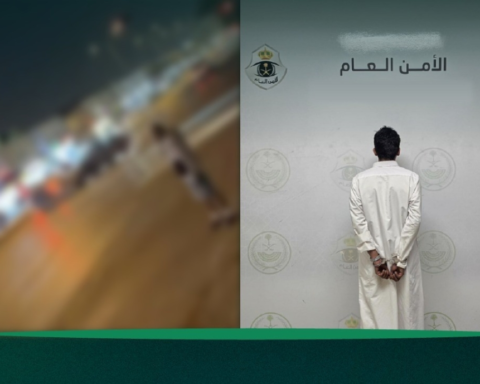 Riyadh driver arrested after crashing into a vehicle and fleeing... Deterrent penalties await him