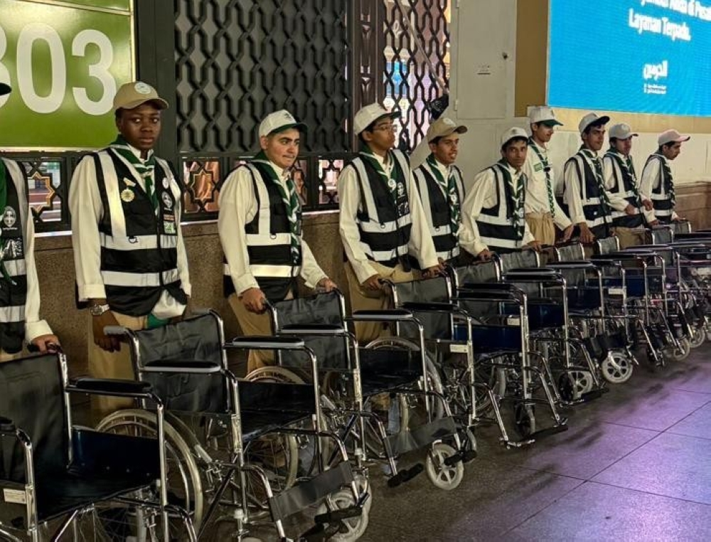 معسكر كشفي في رمضان لخدمة زوار المسجد النبوي | أخبار السعودية