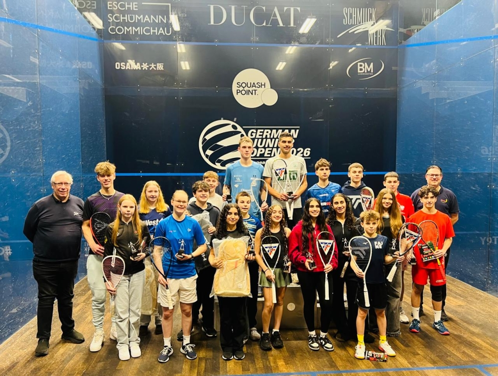 محمد آل نصفان يحقق لقب بطولة ألمانيا الدولية للإسكواش