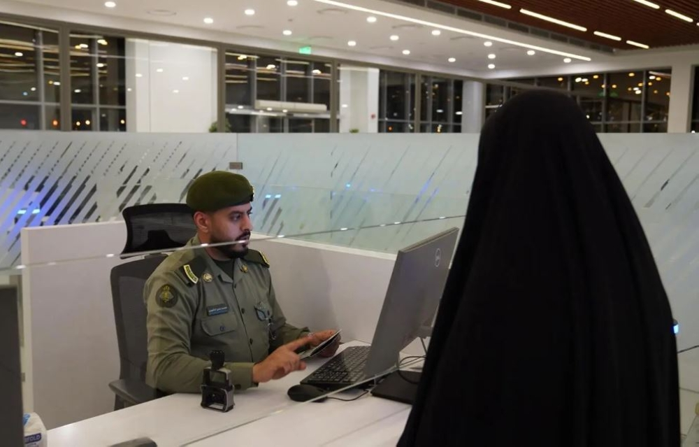 منفذ جديدة عرعر يستقبل ضيوف الرحمن لأداء عمرة رمضان