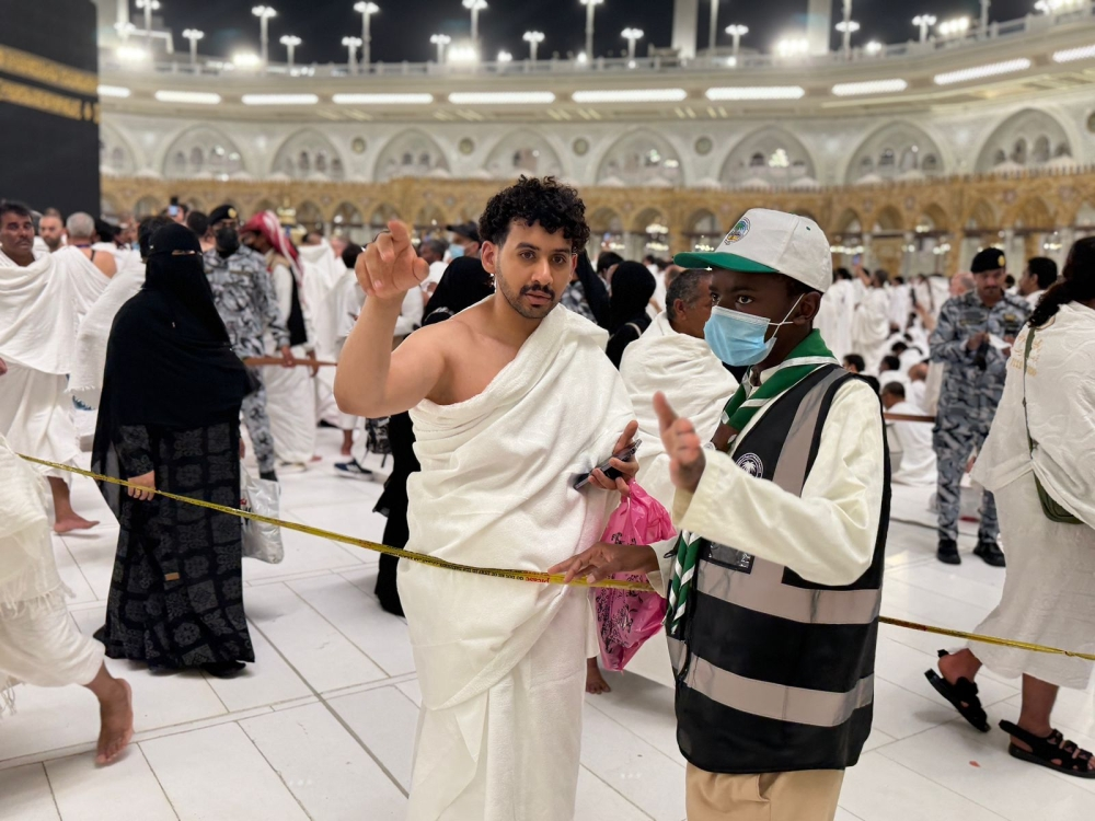 The Kingdom's scouts embody the spirit of giving in serving the pilgrims at the Two Holy Mosques