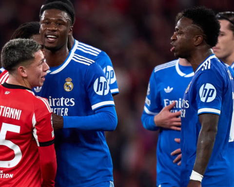 Benfica player suspended for racism against Vinicius Junior