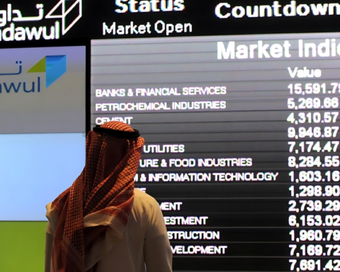 مؤشر الأسهم السعودية (تاسي) يسجل انخفاضًا في بداية التداولات
