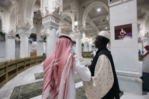 مصليات خاصة لكبار السن وذوي الإعاقة بالمسجد الحرام برمضان
