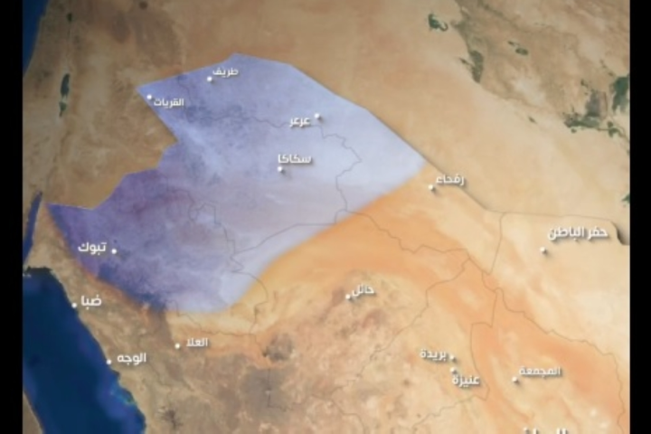 موجة صقيع شمال السعودية: درجات الحرارة تلامس الصفر المئوي