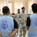 استقبال المعتمرين المصريين في ينبع لأداء عمرة رمضان