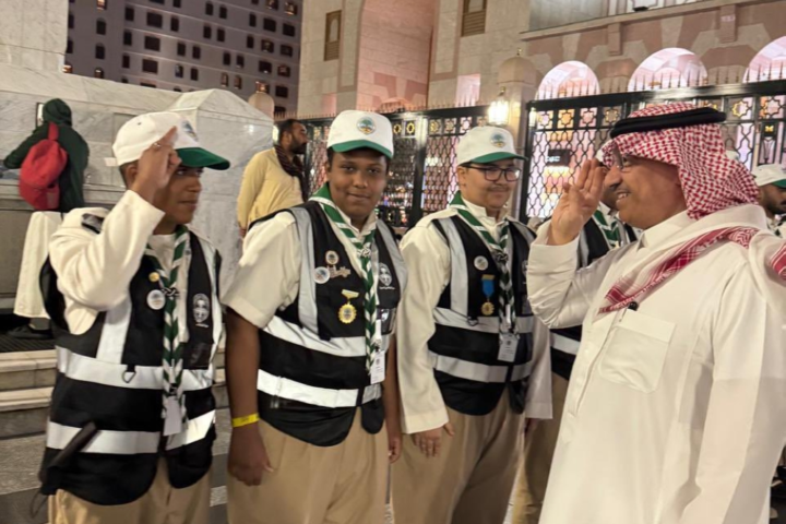 كشافة السعودية: جهود تطوعية لخدمة المعتمرين في رمضان