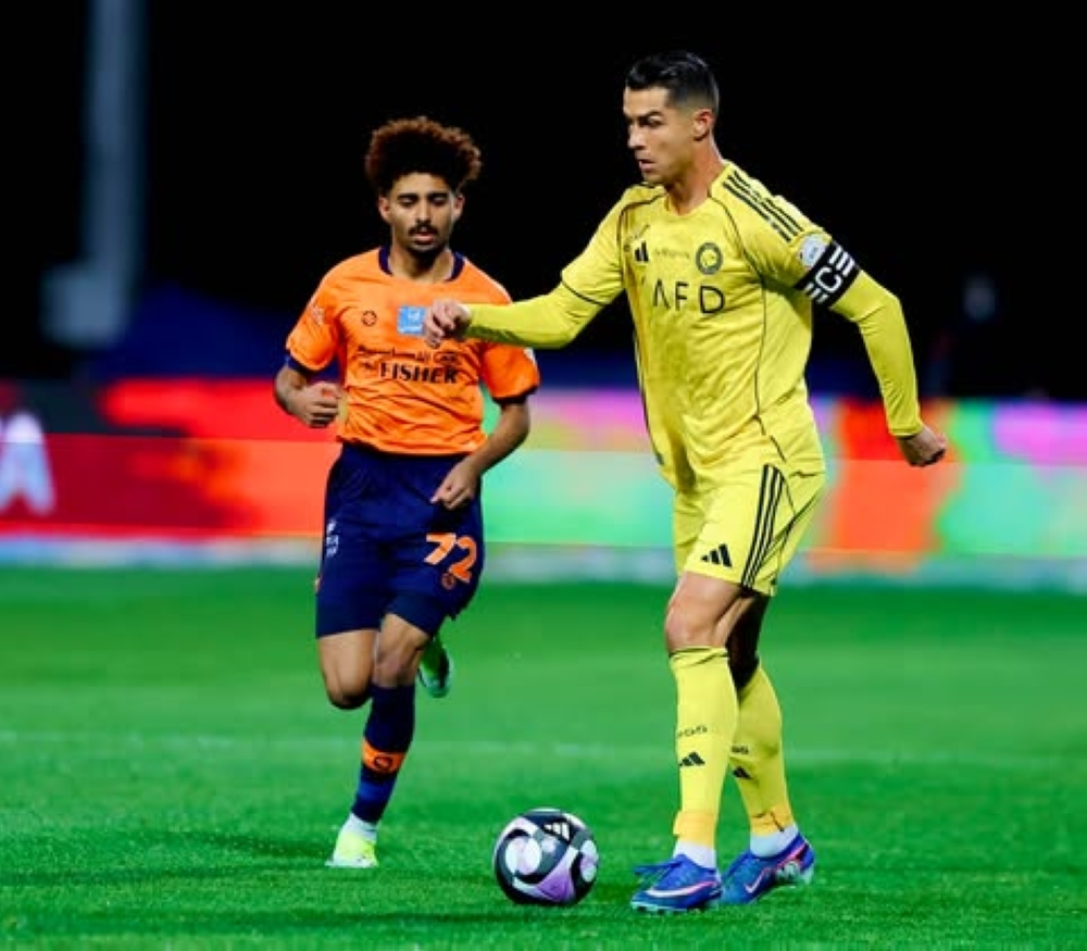 رونالدو يخضع لفحص المنشطات بعد مباراة النصر والفيحاء بالدوري