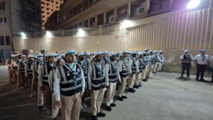 الكشافة السعودية تتفقد خدمات المعتمرين في الحرم المكي