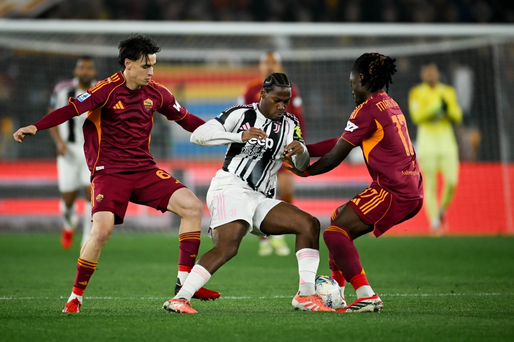 A thrilling 3-3 draw between Juventus and Roma in the Italian league