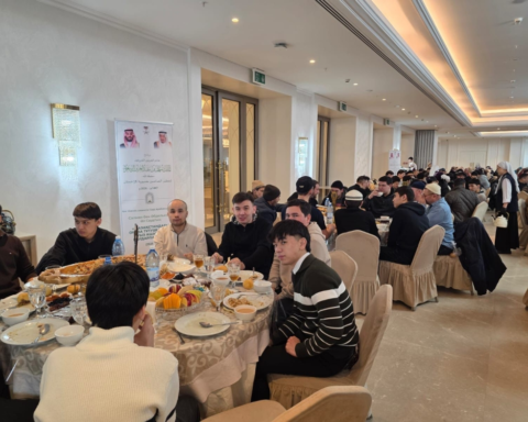 انطلاق برنامج خادم الحرمين لتفطير الصائمين في كازاخستان