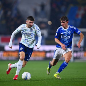 نتيجة مواجهة إنتر وكومو في ذهاب نصف نهائي كأس إيطاليا