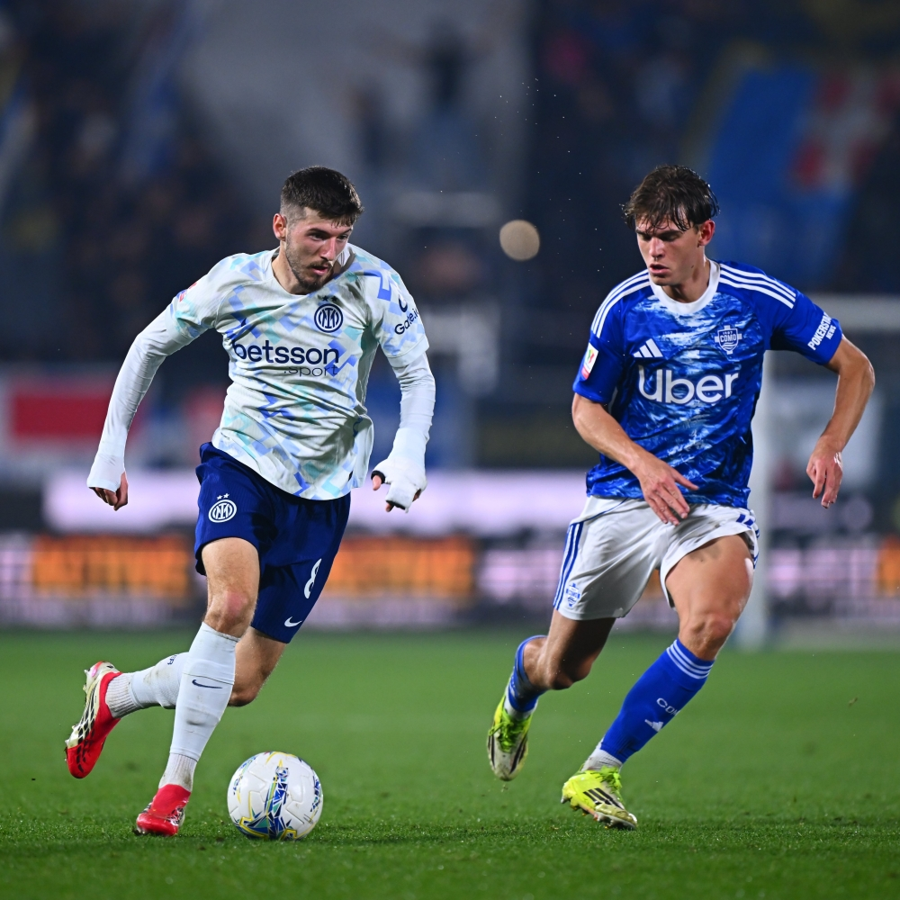 نتيجة مواجهة إنتر وكومو في ذهاب نصف نهائي كأس إيطاليا