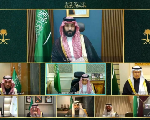 مجلس الوزراء برئاسة ولي العهد يعقد جلسته عبر الاتصال المرئي