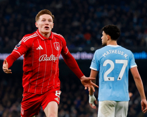 ملخص مباراة مانشستر سيتي ونوتينغهام فورست والتعادل 2-2