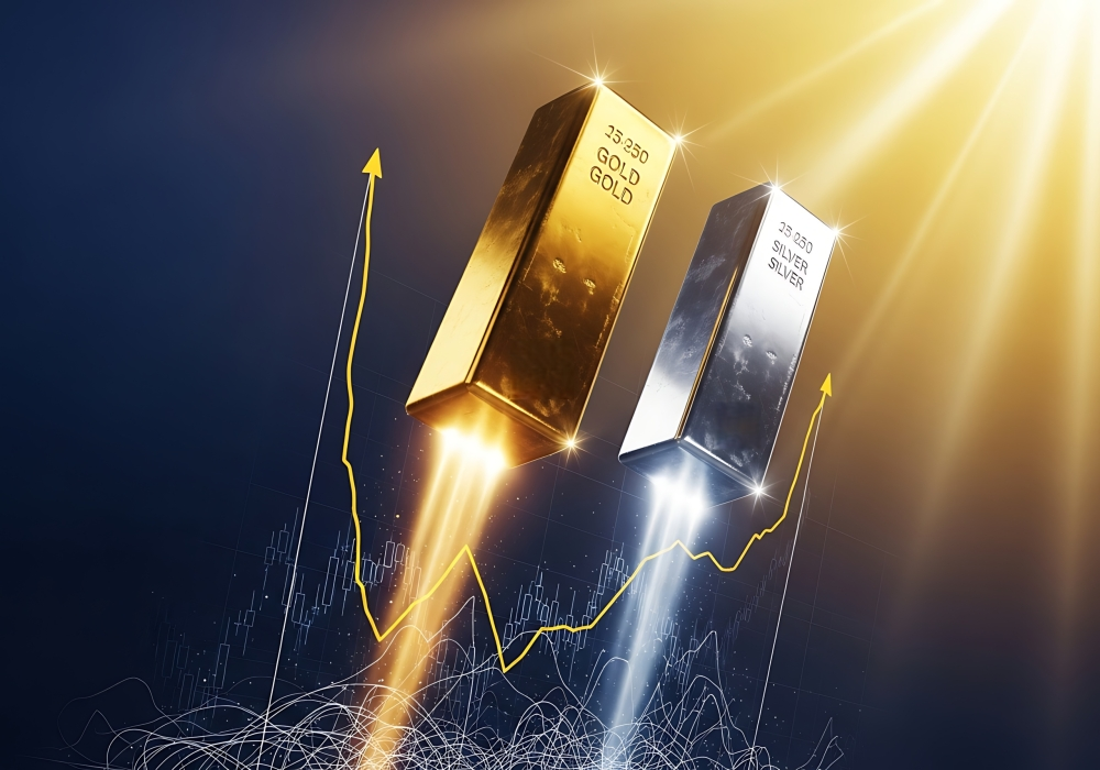 أسعار الذهب تقفز لمستويات تاريخية بسبب الحرب الأمريكية الإيرانية