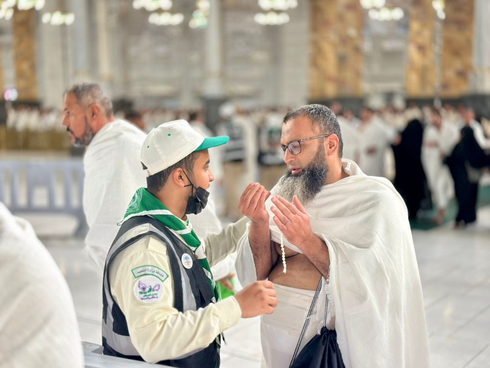 45 ألف ساعة من الكشافة لخدمة المعتمرين في رمضان بالحرم