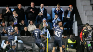 ريال مدريد يهزم سيلتا فيجو في الوقت القاتل ويلاحق برشلونة