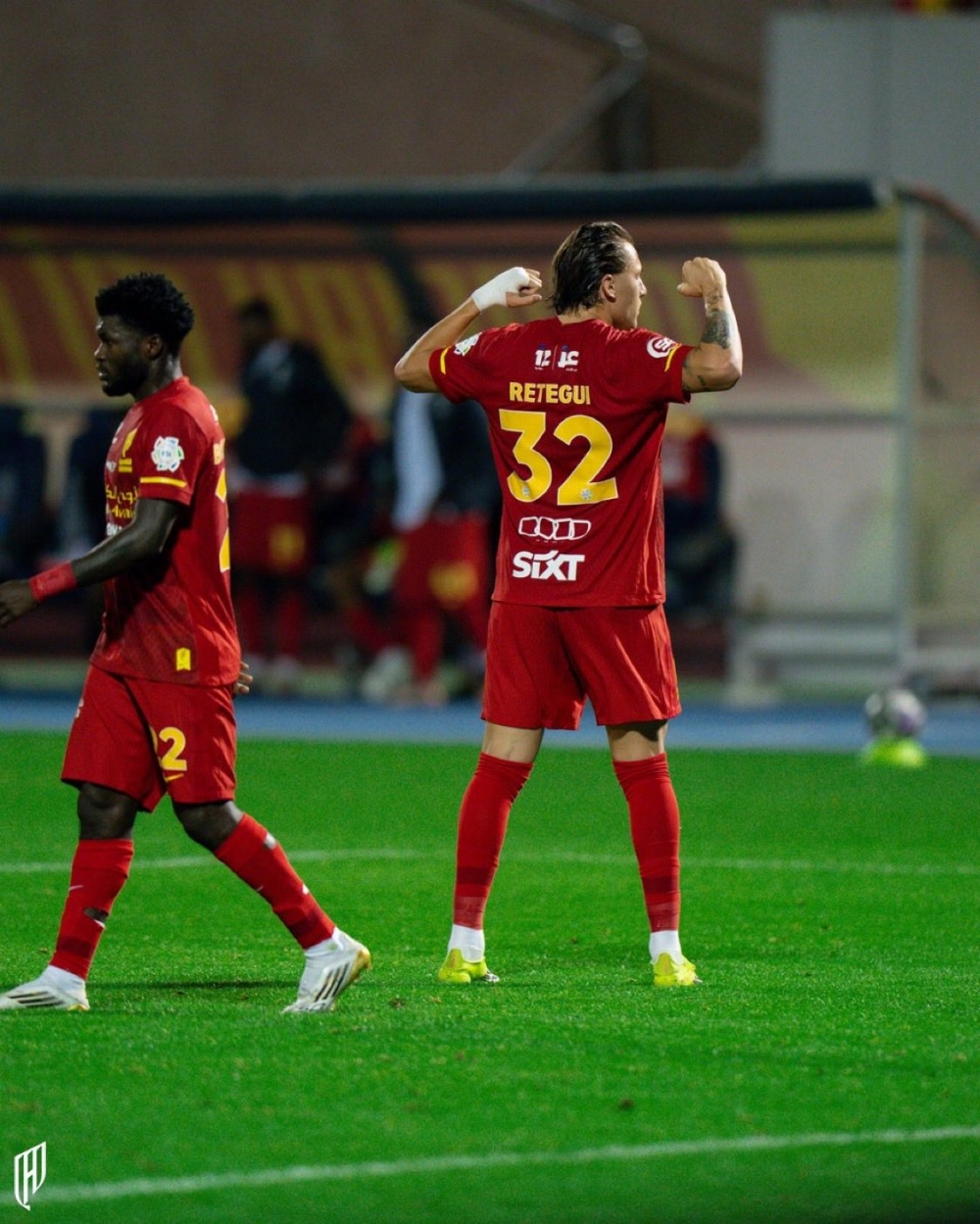 ماتيو ريتيغي الهداف التاريخي للطليان في دوري روشن السعودي