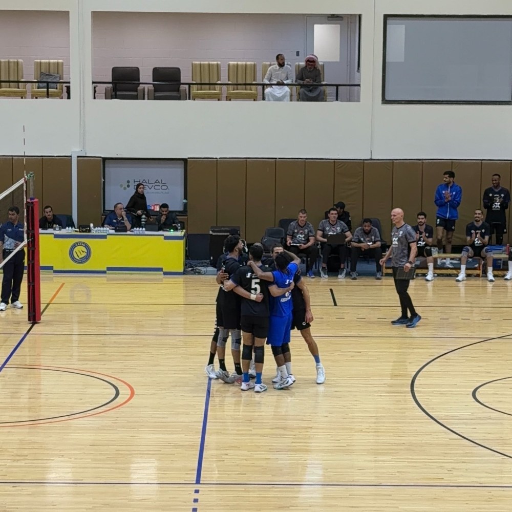 Al-Hilal clinches the Saudi Volleyball League title with a victory over Al-Nasr