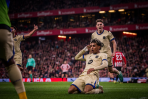 برشلونة يهزم بلباو بهدف يامال ويعزز صدارة الدوري الإسباني 2026