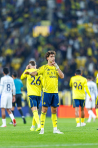 رسالة جواو فيليكس لجماهير النصر بعد الفوز على نيوم