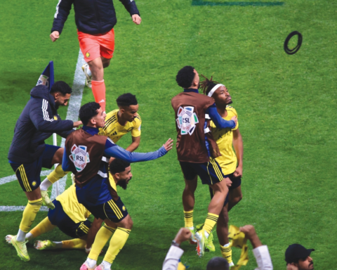 The refereeing team for the Al-Nassr vs. Al-Khaleej match in the Saudi Professional League