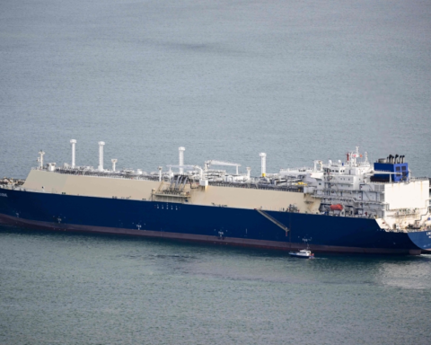 Details of a ship being hit off the coast of the UAE by an unidentified projectile