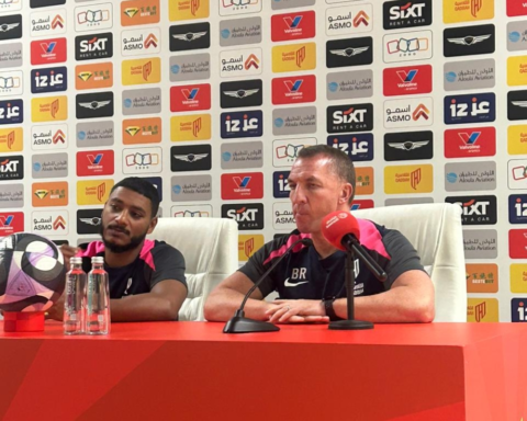 Rodgers' statements before the Al-Qadisiyah vs. Al-Ahli match in the Roshan League